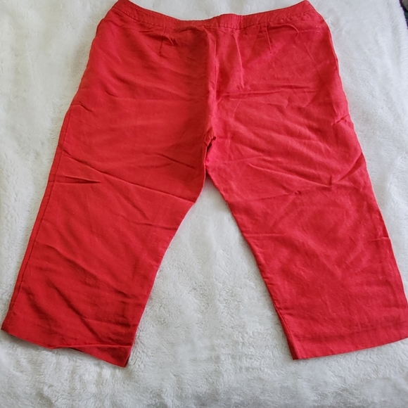 Lightweight Linen Capri Size 14 - Picture 4 of 5